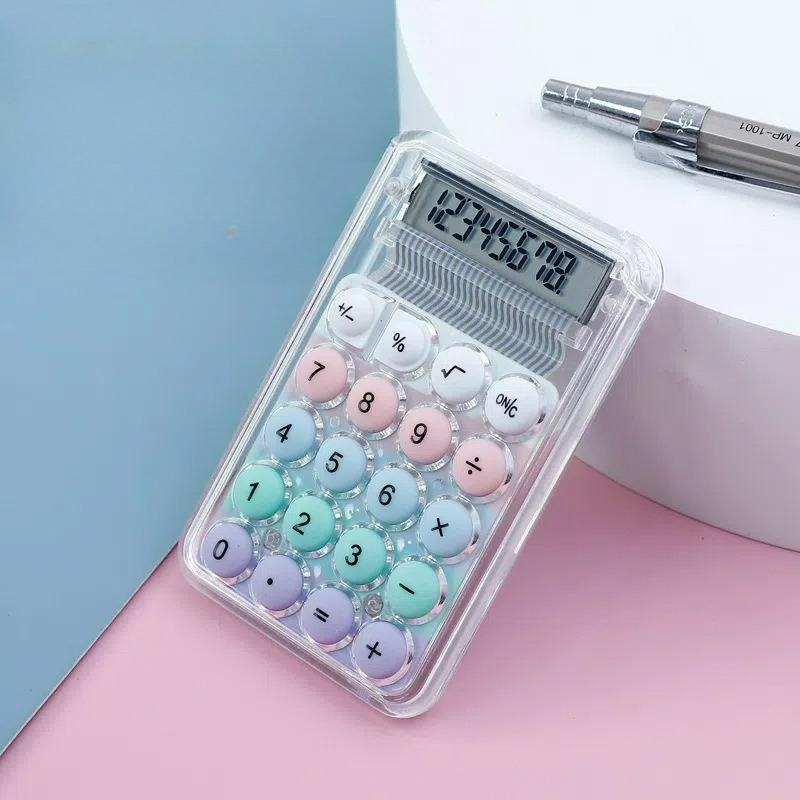 Scientific Calculator For Secondary School - เครื่องคิดเลขขนาดเล็ก น่ารัก คอมพิวเตอร์พิเศษสำหรับนักเรียนกลับไปโรงเรียน ดูดี ขนาดเล็ก พกพาสะดวก