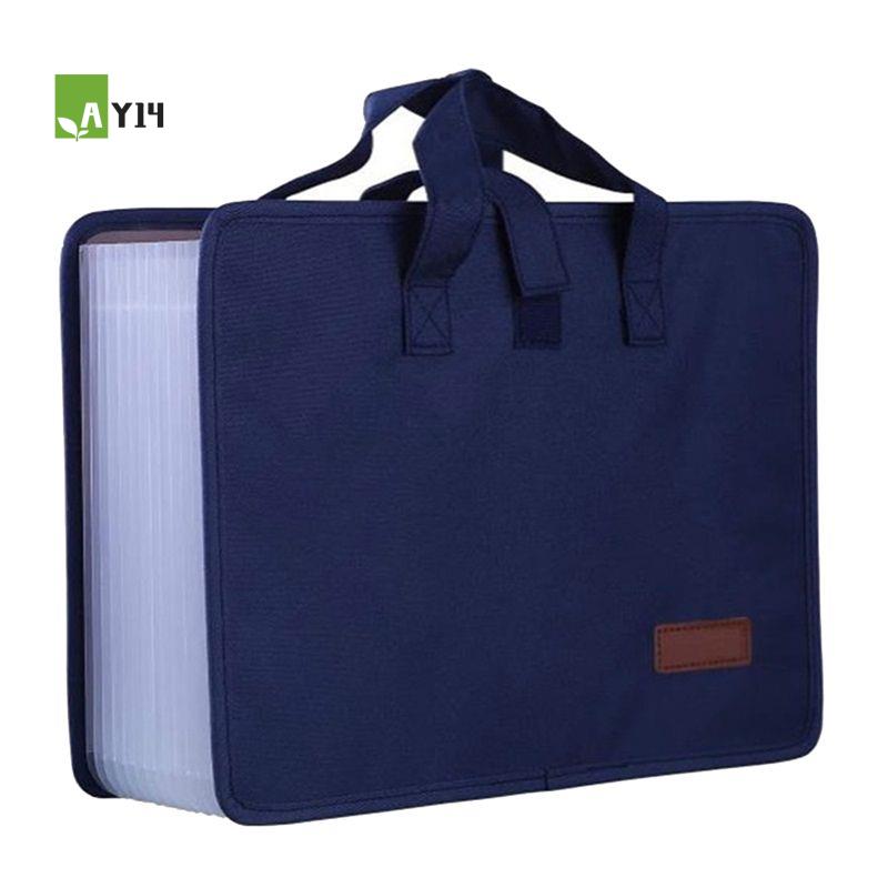 แฟ้มเอกสารแบบขยายได้ AY14 -13  - Expandable Accordion File Folder 13 Pockets บทวิจารณ์และราคา
