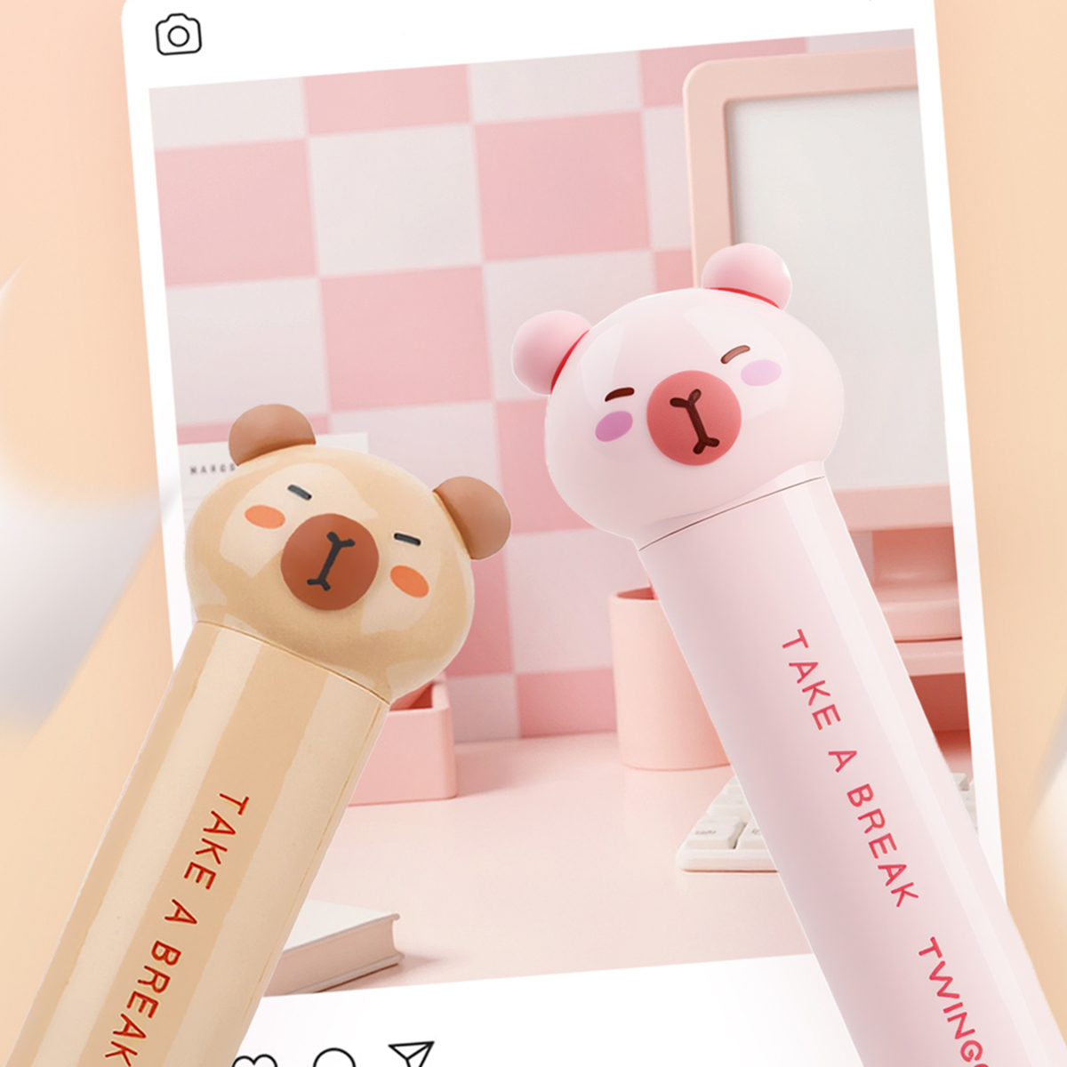 กรรไกรคาปิบาร่า ลายการ์ตูน พับ - Stationery บทวิจารณ์และราคา