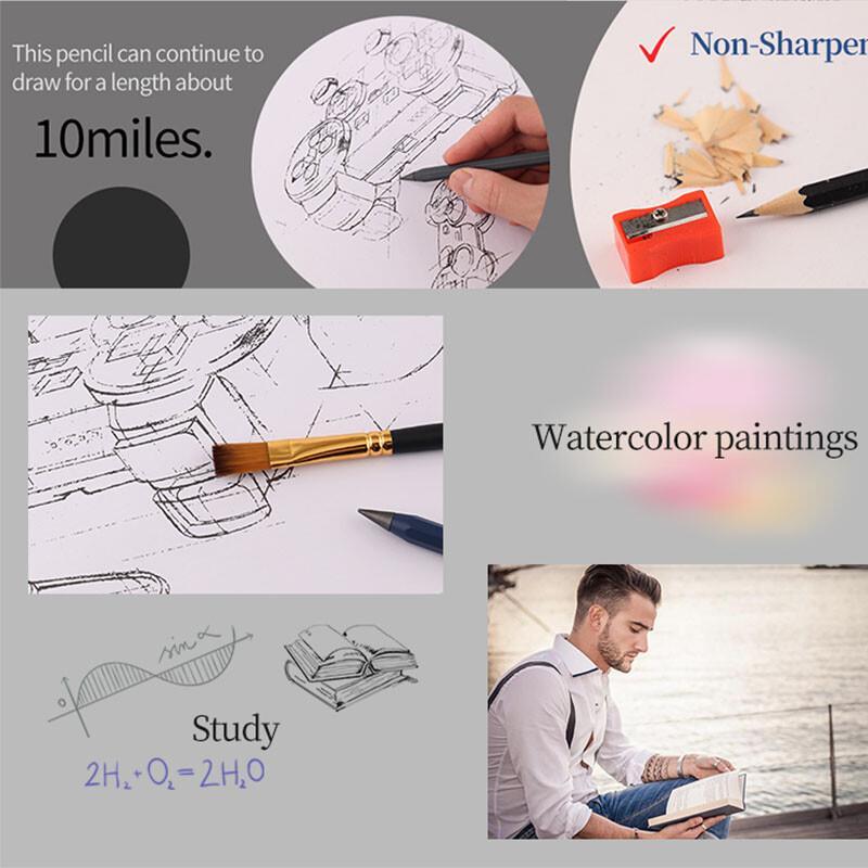 39 ชิ้น/เซ็ต ดินสอโลหะสร้างสรร - Writing Tools บทวิจารณ์และราคา