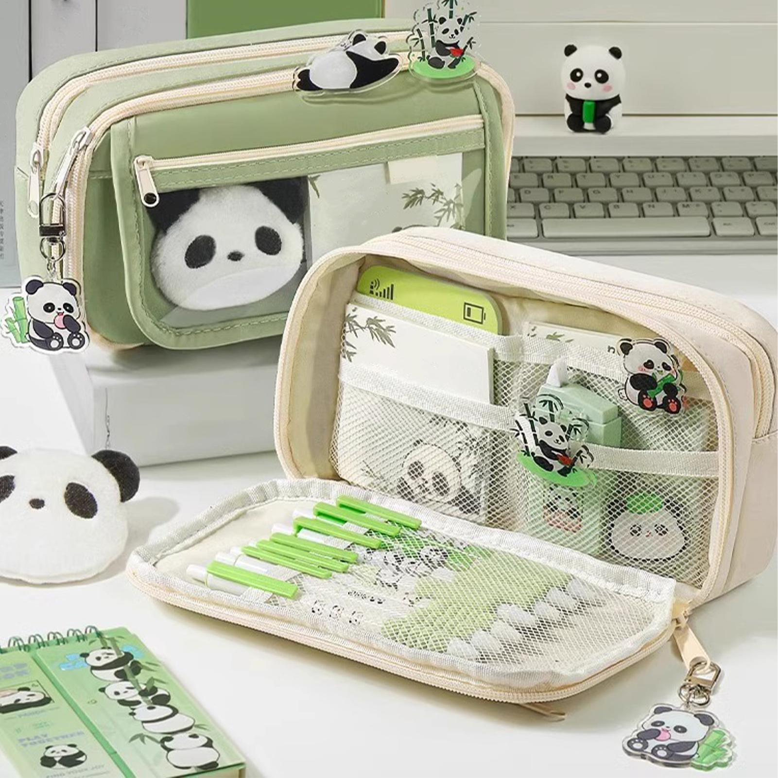 กล่องดินสอสวยงาม กล่องดินสอแพน - Aesthetic Large Pencil Case Pouch บทวิจารณ์และราคา
