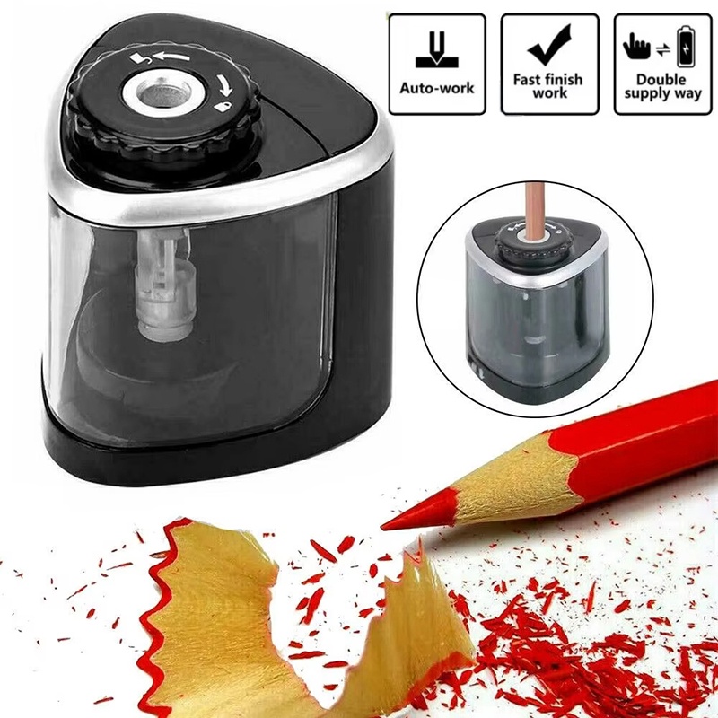 เครื่องเหลาดินสอไฟฟ้าแบบพกพา อ - Electric Pencil Sharpener Usb บทวิจารณ์และราคา