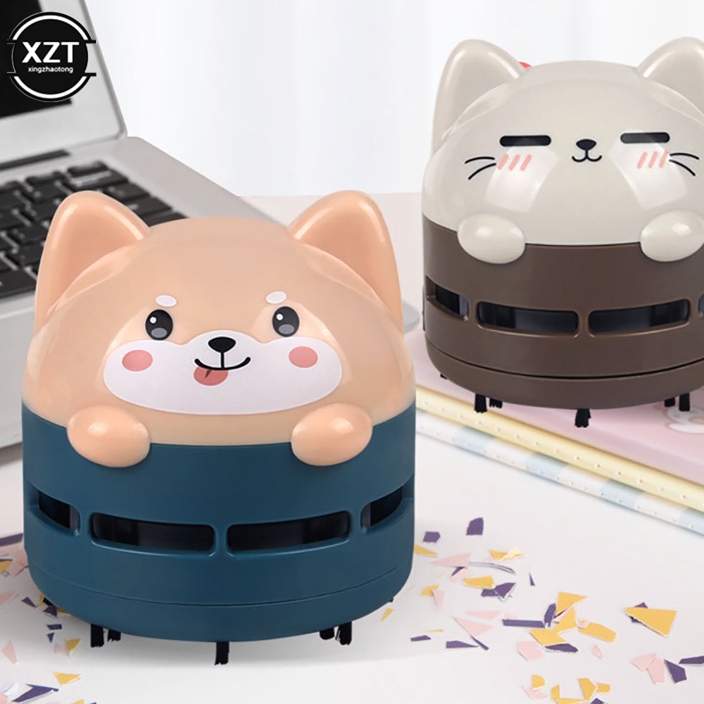 เครื่องดูดฝุ่นแบบพกพาขนาดเล็ก  - Mini Desktop Vacuum Cleaner For Eraser Dust บทวิจารณ์และราคา