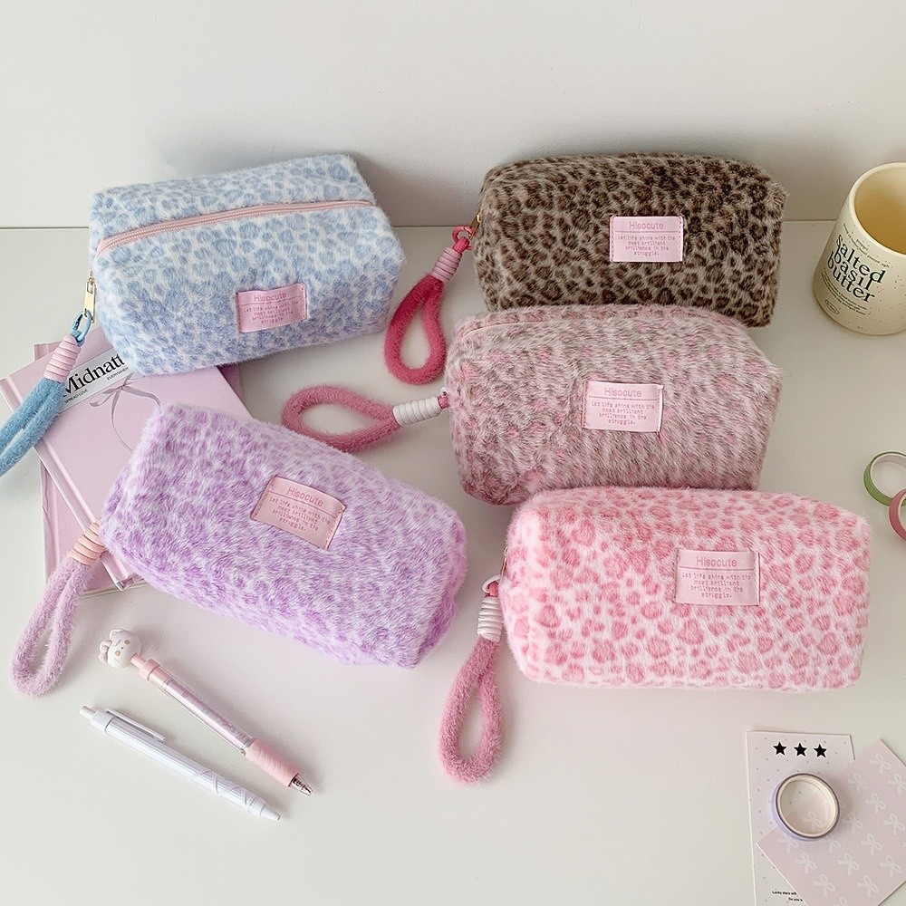 กระเป๋าใส่ปากกา ลายเสือดาว พร้ - Aesthetic Large Pencil Case Pouch บทวิจารณ์และราคา