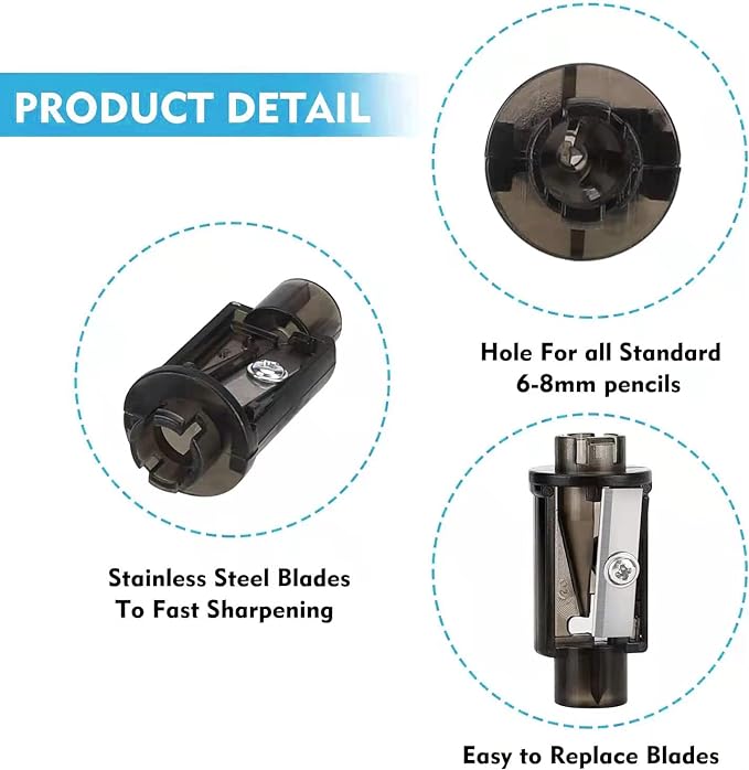 ใบมีดเหลาดินสอไฟฟ้าเหมาะสําหรั - Electric Pencil Sharpener Usb บทวิจารณ์และราคา