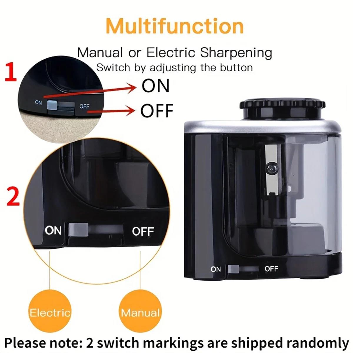 เครื่องเหลาดินสออัตโนมัติแบบตั - Electric Pencil Sharpener Usb บทวิจารณ์และราคา
